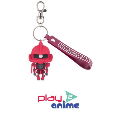 (Pre-order) พร้อมจัดส่งประมาณเดือน 3 ปี 2025 ครับ CHARZAKU-KUN 3D RUBBER MASCOT KEYCHAIN