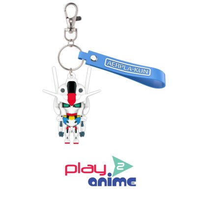 (Pre-order) พร้อมจัดส่งประมาณเดือน 3 ปี 2025 ครับ AERPLA-KUN 3D RUBBER MASCOT KEYCHAIN