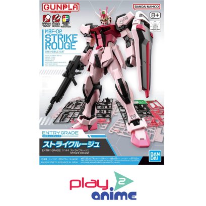 (Pre-order) พร้อมจัดส่งประมาณเดือน 1 ปี 2025 ครับ ENTRY GRADE 1/144 STRIKE ROUGE