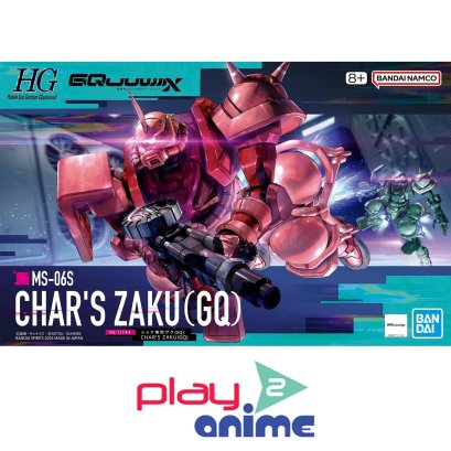 HG 1/144 CHAR S ZAKU (GQ)