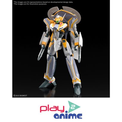 (Pre-order)พร้อมจัดส่งประมาณเดือน 6 ครับ HG 1/100 VF-31E SIEGFRIED （CHUCK MUSTANG USE）