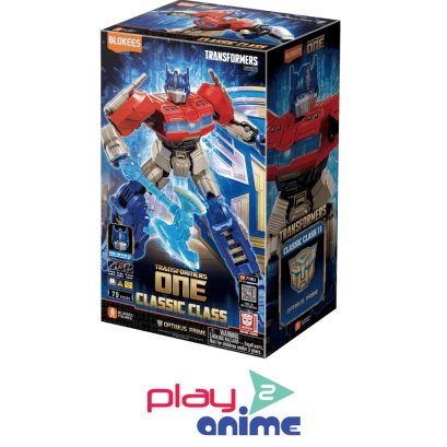 Blokees Figures - Transformers 71161 - Classic Class 11 - ONE - Optimus Prime (Model Kit-Luminous Eyes）