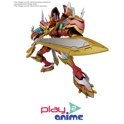 (Pre-order) พร้อมจัดส่งประมาณเดือน 9 ปี 2025 Bandai Figure-rise Standard Amplified KAISERGREYMON (Plastic model)