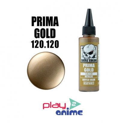 SKULL COLOR Prima Gold 120.124