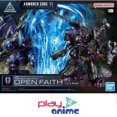 (Pre-order) พร้อมจัดส่งประมาณเดือน 9 ปี 2025 30MM ARMORED CORE Ⅵ FIRES OF RUBICON ARQUEBUS ADD VE-40A OPEN FAITH