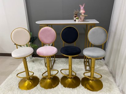 เก้าอี้บาร์ หมุนได้ รุ่น Olive