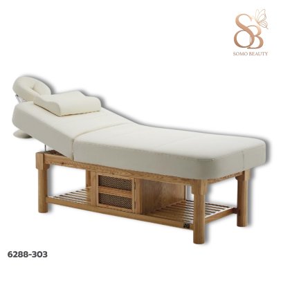 เตียงสปาขาไม้