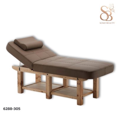 เตียงสปาขาไม้