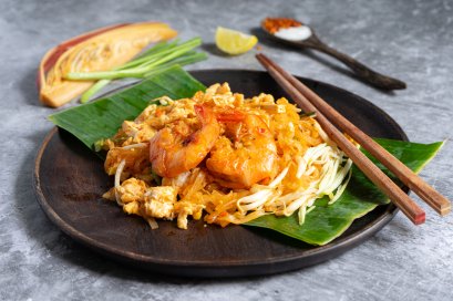 Pad Thai Goong Sod (ผัดไทยกุ้งสด)