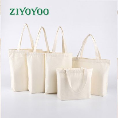 ถุงผ้าดิบ/แคนวาส Canvas tote bag