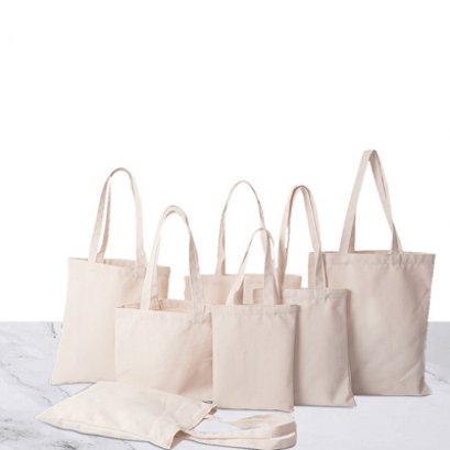 ถุงผ้าดิบ/แคนวาส Canvas tote bag