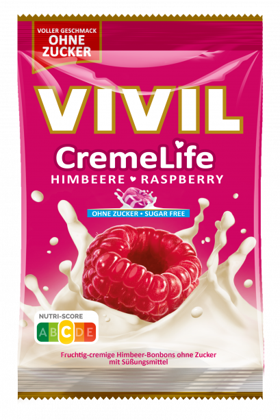 VIVIL Sugar Free Raspberry Candy 110g
