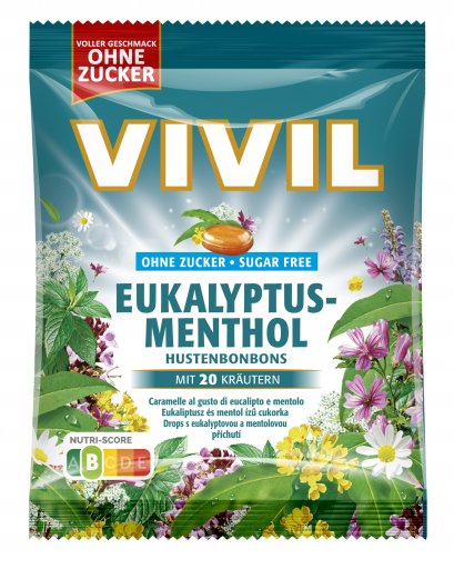 VIVIL Sugar Free Eukalyptus 60g
