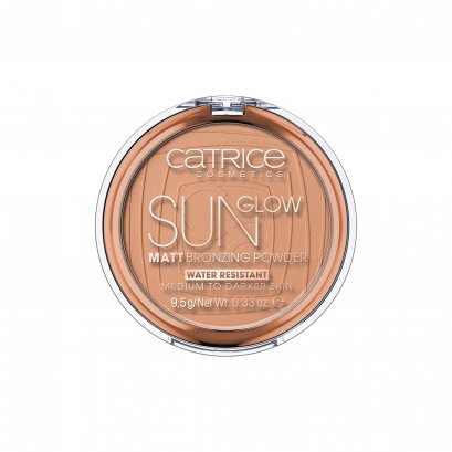 Catrice Sun Glow Matt Bronzing Powder 035 - คาทริซซันโกลว์แมตต์บรอนซิ่งพาวเดอร์035