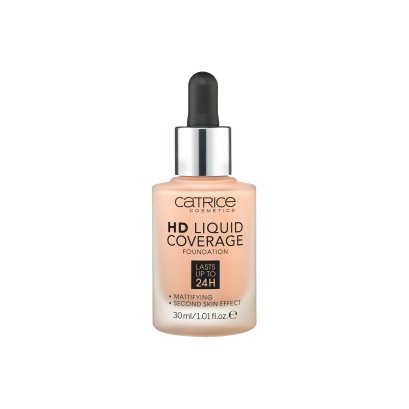 Catrice HD Liquid Coverage Foundation 020 - คาทริซเอชดีลิควิดคัฟเวอร์เรจฟาวเดชั่น020