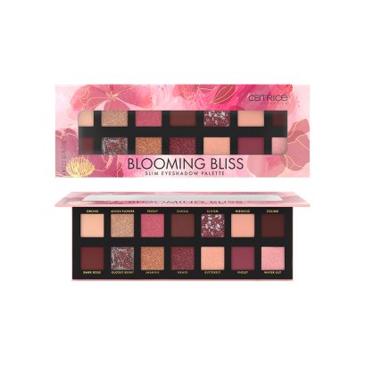 Catrice Blooming Bliss Slim Eyeshadow Palette 020 - คาทริซบลูมมิ่งบลิสสลิมอายแชโดว์พาเลตต์020