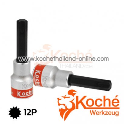 KCH069 ลูกบล็อกเดือยโผล่ 12 แฉกยาว