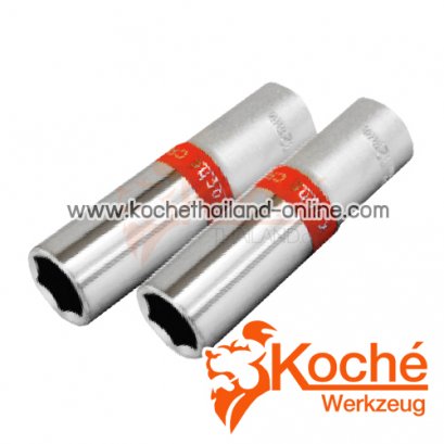 KCH0276 ลูกบล็อกยาว 6 เหลี่ยม SQ-DR.3/8 นิ้ว