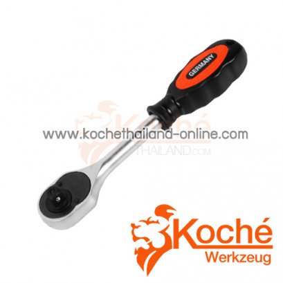 KCH028 ด้ามฟรีแบบหัวกดด้ามยาง SQ-DR.3/8 นิ้ว