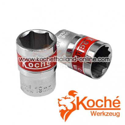 KCH039 ลูกบล็อกสั้นหุน SQ-DR.1/2 นิ้ว