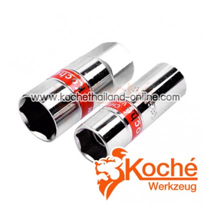 KCH046_B ลูกบล็อกหัวเทียนรุ่นยางดูด SQ-DR.1/2 นิ้ว