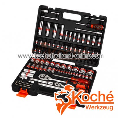 KCH096 บล็อกชุด 96 ตัวชุด SQ.DR.1/4"-1/2"