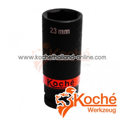 KCH077 ลูกบล็อกลมตัวยาว SQ-DR.1/2 นิ้ว