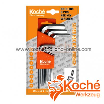KCHW01S ชุดประแจหกเหลี่ยม 2 ข้าง