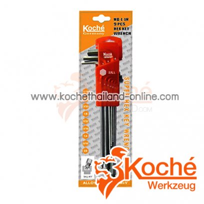 KCHW02SL ชุดประแจหกเหลี่ยมหัวบอล