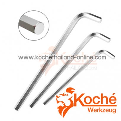 KCHW04 ชุดประแจหกเหลี่ยม 2 ข้าง หัวตัด (หุน)