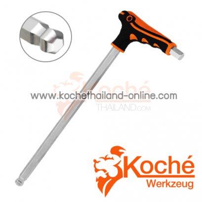 KCLW6B ประแจหกเหลี่ยมหัวบอล ด้ามตัวแอล