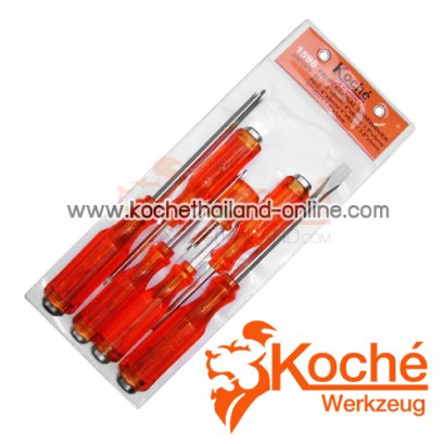 KS-1650 Set7 ชุดไขควงด้ามพลาสติก 7 ตัวชุด