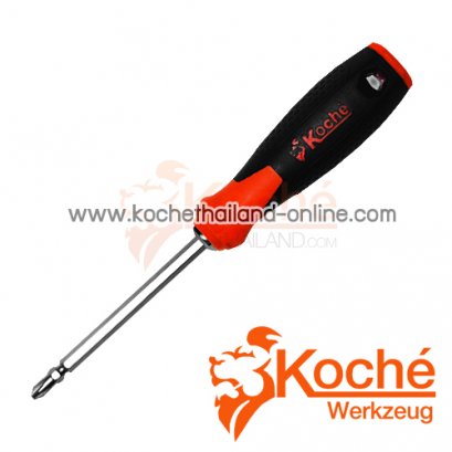 KS-2001 ไขควงสลับ ด้ามยาง No.2001