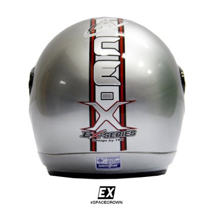 หมวกกันน็อคสเปซคราวน์ เปิดหน้า EX สีบรอนซ์