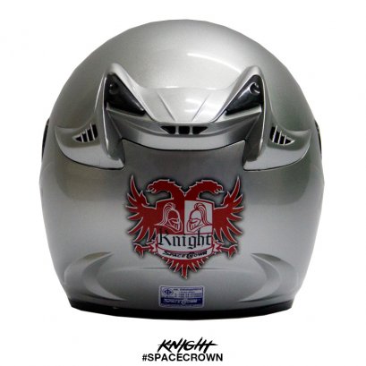 หมวกกันน็อคสเปซคราวน์ เปิดหน้า Knight สีบรอนซ์