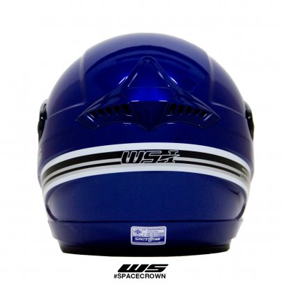 หมวกเปิดหน้าสีน้ำเงิน รุ่น WS-1