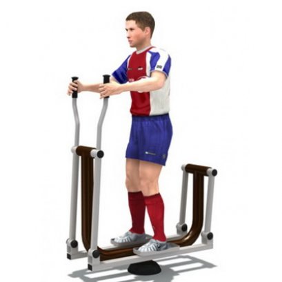 อุปกรณ์สกีบกบริหารขา-เครื่องออกกำลังกายกลางแจ้ง