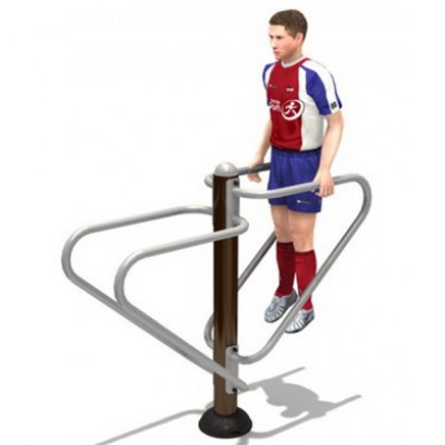 อุปกรณ์บาร์โหนยกตัวคู่-เครื่องออกกำลังกายกลางแจ้ง