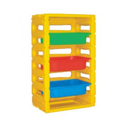 ชั้นวางของน็อคดาวน์ (แถวเดี่ยว)-เฟอร์นิเจอร์เด็ก