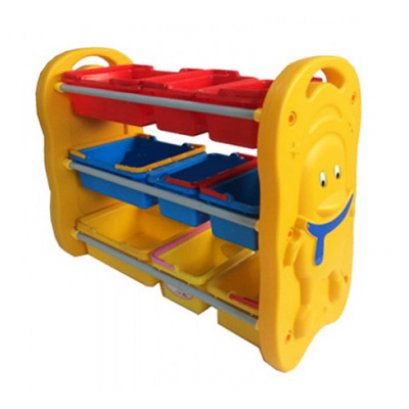 ชั้นวางของตะกร้าเพนกวิน 9 ช่อง-เฟอร์นิเจอร์เด็ก