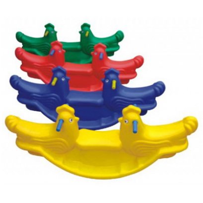 โยกเยกไก่คู่-ของเล่นพลาสติก