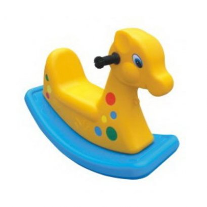 โยกเยกยีราฟ 2 สี-ของเล่นพลาสติก