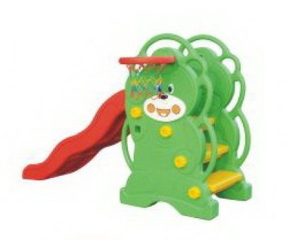 กระดานลื่นหมีน้อยพาชู๊ต-ของเล่นพลาสติก