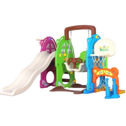 ชุดกระดานลื่นสีหวาน 6 in 1-ของเล่นพลาสติก