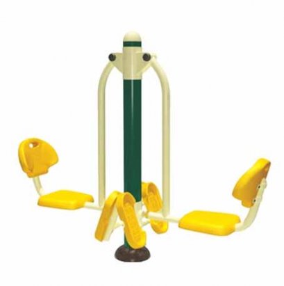 อุปกรณ์บริหารขาเหยียดคู่-เครื่องออกกำลังกายกลางแจ้ง