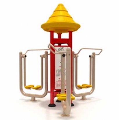 สถานีเดินอากาศ 3 คน-เครื่องออกกำลังกายกลางแจ้ง