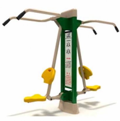 สถานีดึงบริหารกล้ามแขนคู่-เครื่องออกกำลังกายกลางแจ้ง 