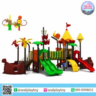 เครื่องเล่นสนาม A+ PIRATE CASTLE SHIP by Sealplay
