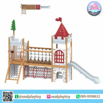 เครื่องเล่นสนามไม้ SP-PG-WE2202 by Sealplay