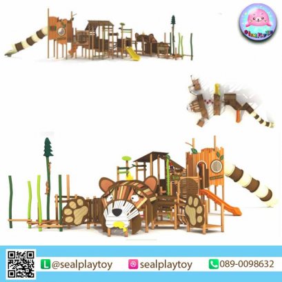 เครื่องเล่นสนามไม้ SP-PG-WE2221 by Sealplay